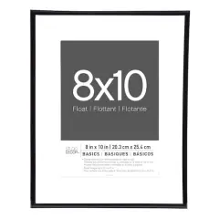 Basics Black Thin Float Frame by Studio D&eacute;cor&reg;