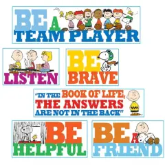 Eureka&reg; Peanuts&reg; Be The Best You Can Be Bulletin Board Set