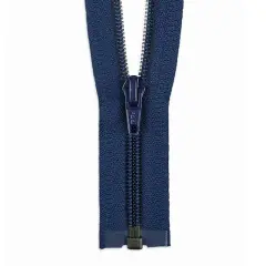 YKK 30" Crayon Blue #5 Nylon Coil Open End Zipper