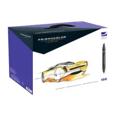 Prismacolor Premier&reg; Art Marker Set, Chisel/Fine