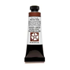 Daniel Smith Extra Fine&trade; Watercolor Paint, 15mL Enviro-Friendly Red Iron Oxide