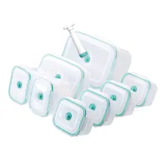 Honey Can Do Clear Vac 'n Save&trade; Food Storage Set, 17 Pieces