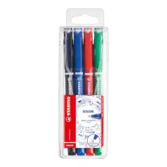 Stabilo&reg; Sensor&reg; Fineliner 4 Color Pen Set