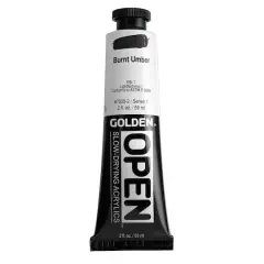 Golden&reg; OPEN&trade; Slow-Drying Acrylics, 2oz. Burnt Umber