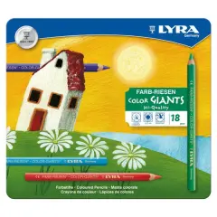 Lyra ColorGiants Colored Pencils 18 Color Set