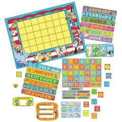 Dr. Seuss&trade; Calendar Bulletin Board Set
