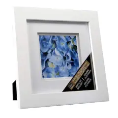 Gallery White Frame with Double Mat by Studio D&eacute;cor&reg;