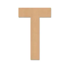 8" MDF Block Letter by Make Market&reg; T