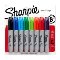 Sharpie&reg; Chisel Tip Permanent Marker Sets, 8 Count
