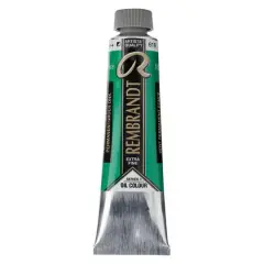 Rembrandt&reg; Artists' Oil Colour, 40mL Permanent Green Deep