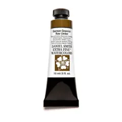 Daniel Smith Extra Fine&trade; Watercolor Paint, 15mL German Greenish Raw Umber