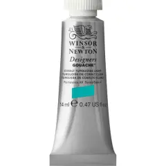 Winsor & Newton&reg; Designers Gouache Cobalt Turquoise Light