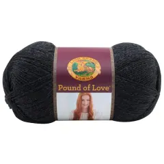 Lion Brand&reg; Pound of Love&reg; Yarn Charcoal