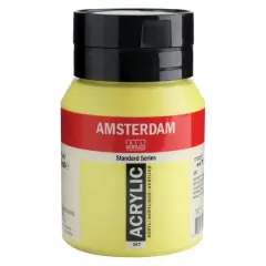 Amsterdam 500mL Standard Series Acrylic Paint 267 Azo Yellow Lemon