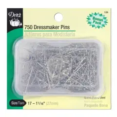 750 Dressmaker Pins, Size 17