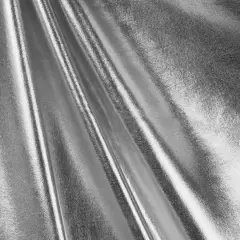 Silver Foil Metallic Spandex