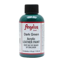 Angelus&reg; Acrylic Leather Paint, 4oz. Dark Green
