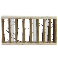 11.75" Branches in Wood Frame Tabletop Accent