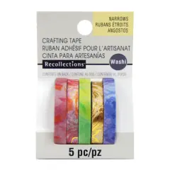 Marbling Narrow Crafting Washi Tape Set by Recollections&trade;