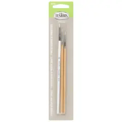 Testors&reg; Round 3 Piece Brush Set