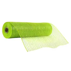 12" x 11.6yd. Mesh by Celebrate It&reg;Lime Green