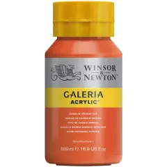 Winsor & Newton&trade; Galeria Acrylic&trade;, 500mL Cadmium Orange Hue