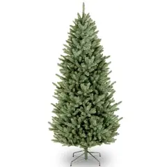 7.5ft. Unlit Hinged Natural Fraser Fir Slim Artificial Christmas Tree
