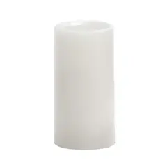 White 3" x 6" LED Pillar Candle By Ashland&reg;