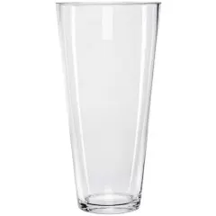 10" Clear Glass Decorative Vase by Ashland&reg;