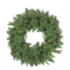 24" Canyon Pine Mixed Greens Artificial Wreath