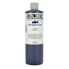 Golden&reg; Fluid Acrylics, 16oz. Anthraquinone Blue