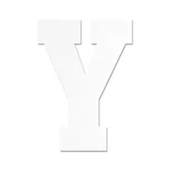 13" White MDF Uppercase Letter by Make Market&reg; Y