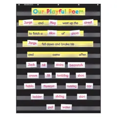 Standard Black Pocket Chart