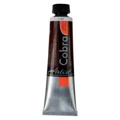 Cobra Artist Water Mixable Oil Colour, 40mL 409 Burnt Umber