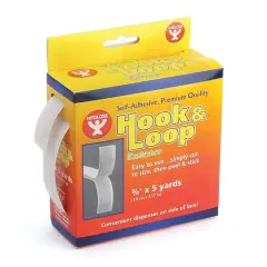 Hygloss Hook & Loop Fastener Roll, 3/4" - 5 yds.