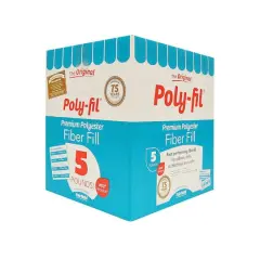 The Original Poly-fil&reg; Premium Polyester Fiber Fill Box, 5lb.