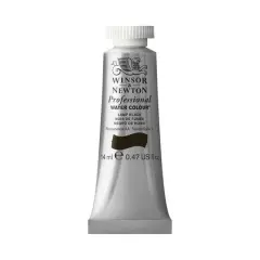 Winsor & Newton&reg; Professional Water Colour&trade; Paint Tube, 14mL Lamp Black