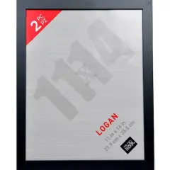 2 Pack Logan Wall Frames by Studio D&eacute;cor&reg; Black