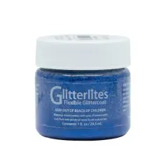Angelus&reg; Glitterlites Flexible Glittercoat Starlite Blue