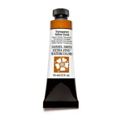 Daniel Smith Extra Fine&trade; Watercolor Paint, 15mL Transparent Yellow Oxide