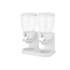 Honey Can Do The Original Indispensable&reg; Double Dispenser White/Chrome