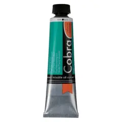 Cobra Artist Water Mixable Oil Colour, 40mL 615 Emerald Green