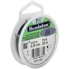 Beadalon&reg; 7 Strand Bright Bead Stringing Wire, 0.012"