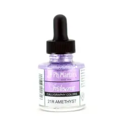 Dr. Ph. Martin's&reg; Iridescent Calligraphy Color Ink 21R Amethyst