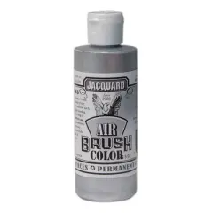 Jacquard Airbrush Color, 4oz. Metallic Silver