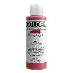 Golden&reg; 4oz. Fluid Acrylics Primary Magenta