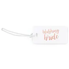 Hortense B. Hewitt Co. Luggage Tag, Blushing Bride