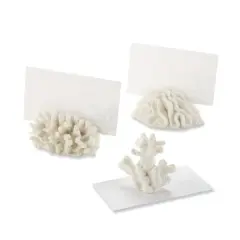 Kate Aspen&reg; "Seven Seas" Coral Place Card/Photo Holder, 6ct.