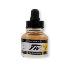 Daler-Rowney&reg; FW Acrylic Artists' Ink Gold Imit