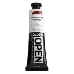 Golden&reg; OPEN&trade; Slow-Drying Acrylics, 2oz. Transparent Red Iron Oxide